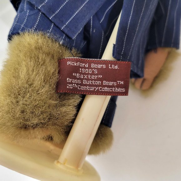 Pickford Bears 1900's Baxter Brass Button Bears - Picture 4 of 7